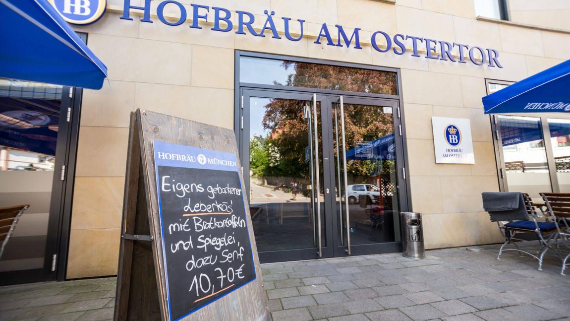 Außenansicht Hofbräu am Ostertor Bad Salzuflen